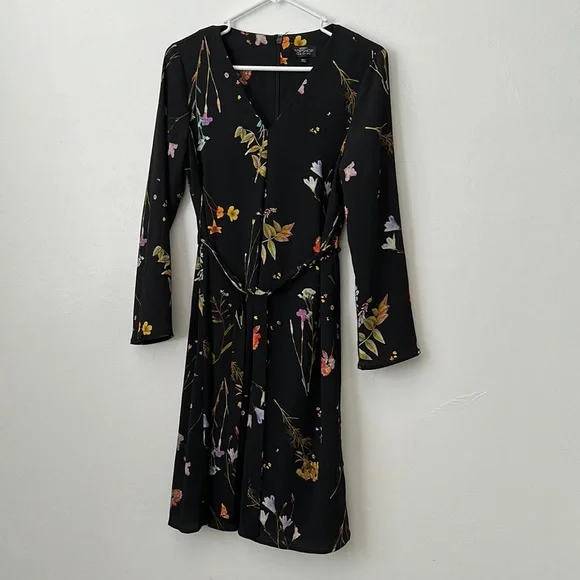 TopShop Maternity long sleeve floral dress - Picture 1 of 5